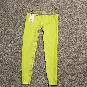 Gymshark flex low-rise Green/Grey Leggings